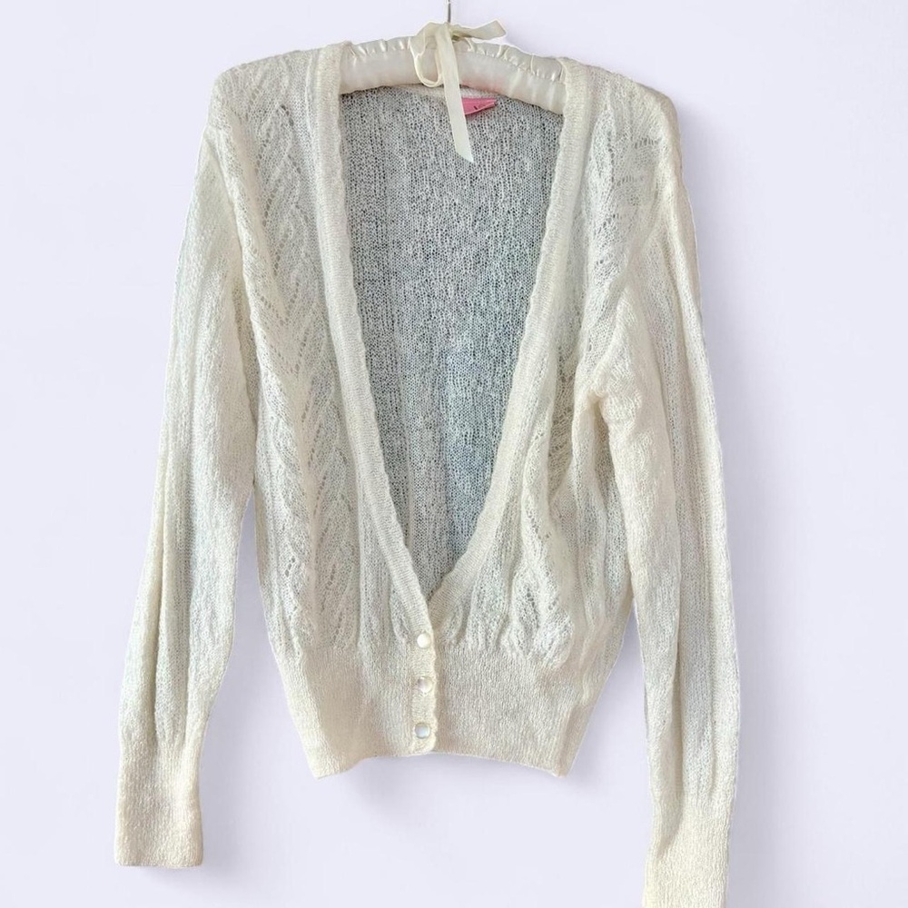 Vintage Cream Cardigan